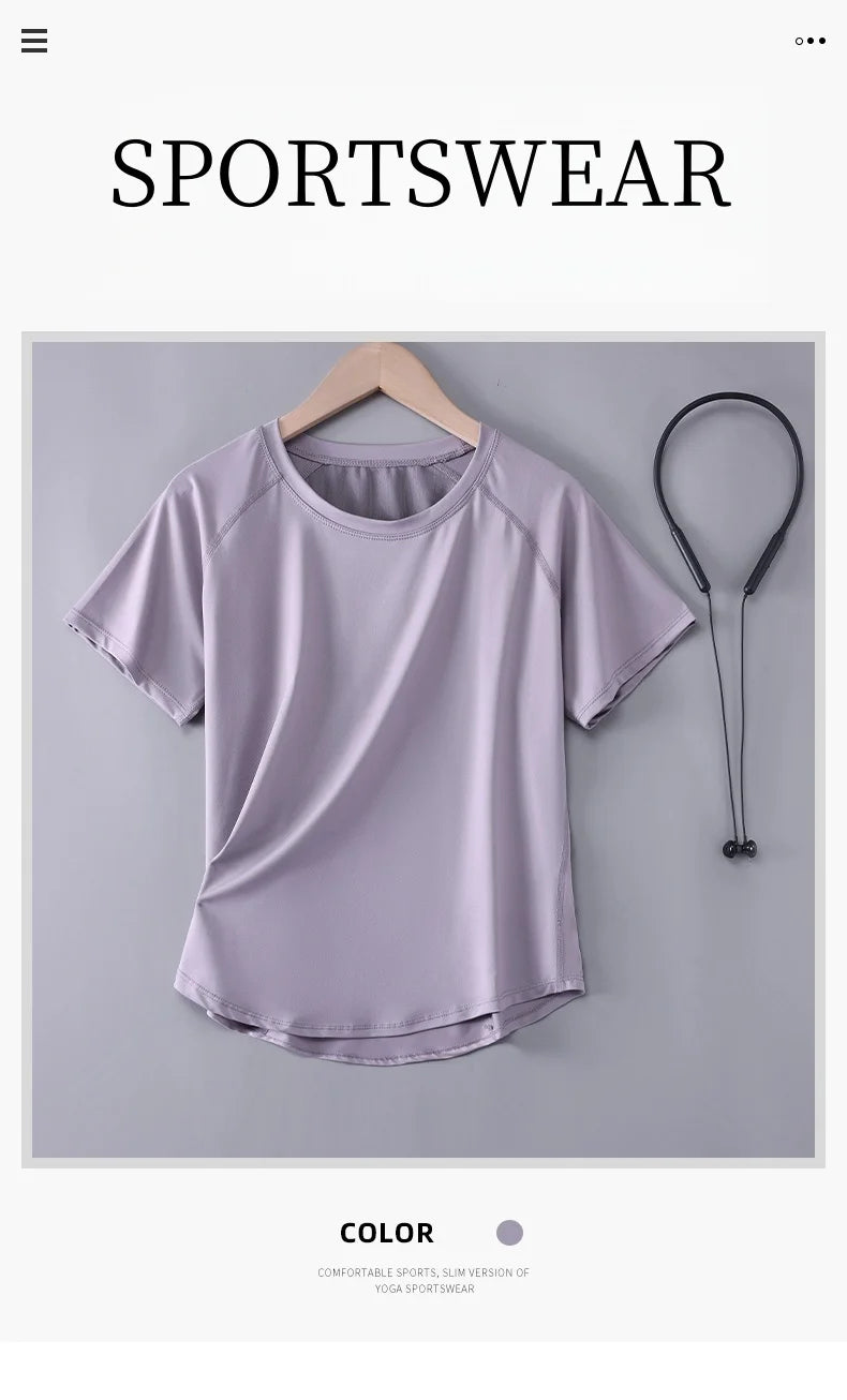 Women's Breathable Yoga Shirt